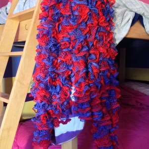 Acadia scarves (6) knit