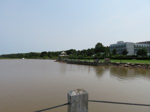 High Tide in the Bay of Fundy (Wolfville, NS)