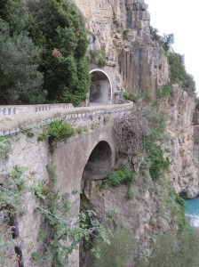 Roads along the Amalfi Coast